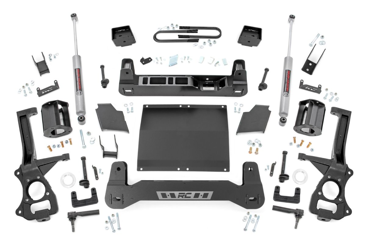 Chevrolet Silverado 1500 Suspension Lift Kit - Rear - Rough Country - Mono Leaf Rear - '22-'24